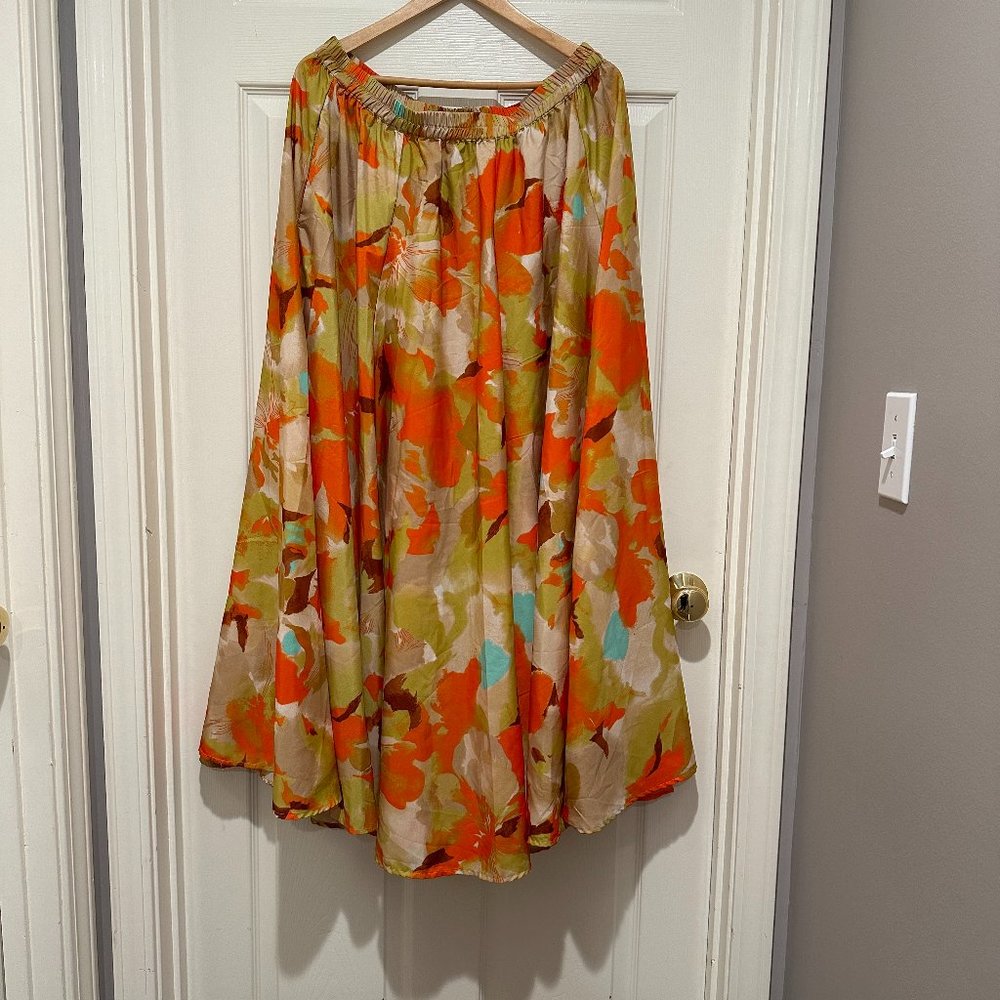 Cato Floral Maxi Skirt